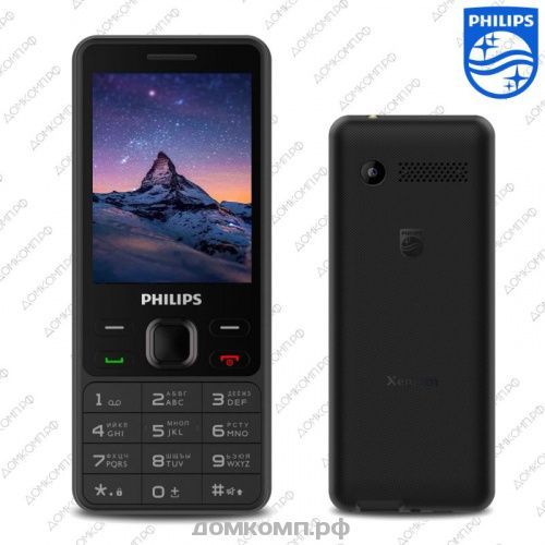 Мобильный телефон Philips E185 черный